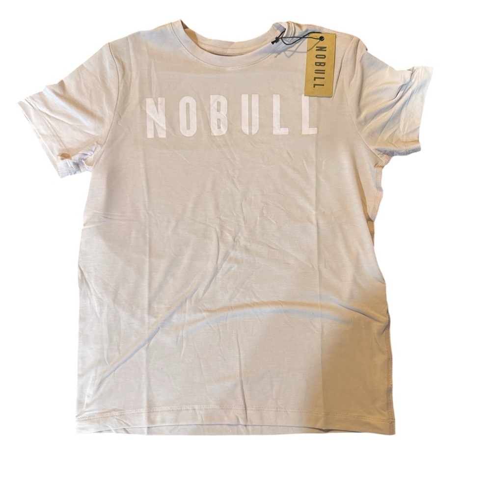 NOBULL Classic Light Pink T-Shirt-Kids